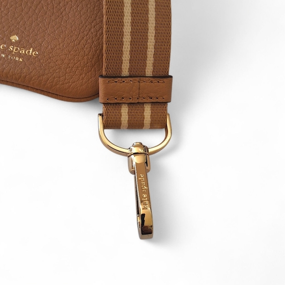 Kate Spade Rosie Mini Bucket Bag Faux Fur Light Fawn Tan Crossbody NWT - Picture 13 of 14